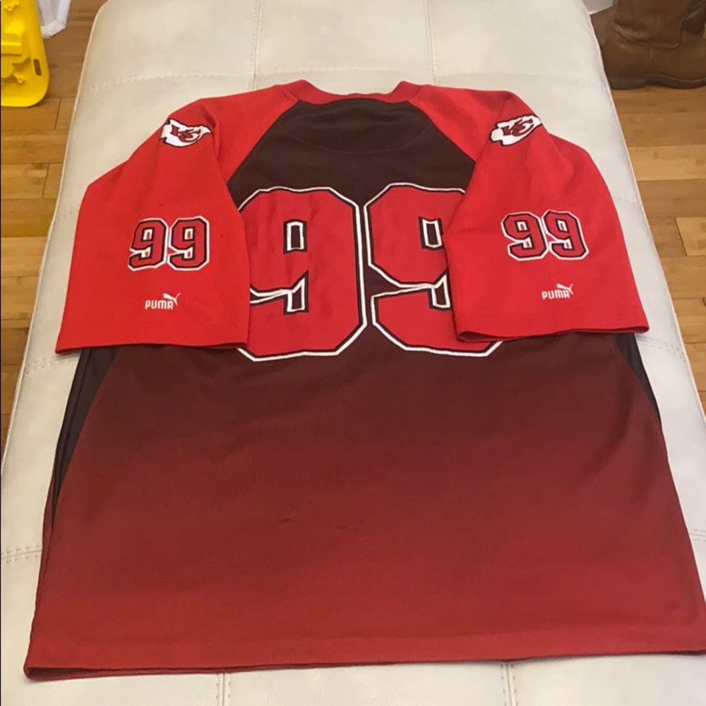 Vintage Kansas City Chiefs 99 football jersey